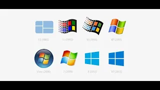Evolution of All Windows 1 to 10 Startup and Shutdown Screens, Sounds. (1985 - 2021)