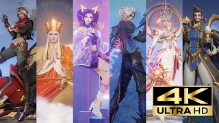 Honor of Kings All Characters and Costumes/Skins S28