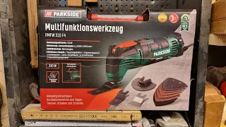 Parkside PMFW 320 F4 von Lidl im Schildmachertest