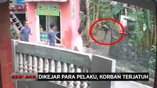 CCTV Rekam Sekelompok Pemuda Keroyok Pemuda dengan Sajam Hingga Tewas - Grebek 01/07