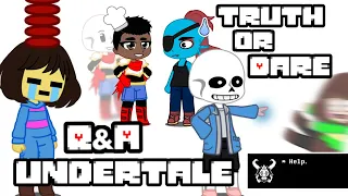 Undertale Q&A / Truth or Dares || Part 1? || Gacha Club