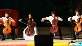 Чарли Чаплин Шедевры коротких мелодий исп. ансамбль виолончелистов "CLASS-CELLO" ДШИ №7 г.Воронеж