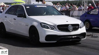 Mercedes-AMG e63 S Brabus 700  vs škoda Garde Turbo  Drag race 🚦🚗💥  4K UHD