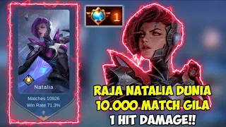 Raja Natalia Dunia 10.000 Match 1 Hit DAMAGE | Top 1 Global Natalia 2022