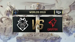 G2 Esports vs Griffin - Tiebreaker | Worlds Gruppenphase, Tag 6 [GER]