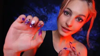 ASMR💟 2 H SLEEP INDUCING INAUDIBLE, FACE TOUCHING+ FIREPLACE 🔥 (TASCAM) EAR TO EAR