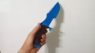 Making of: CSGO Huntsman knife