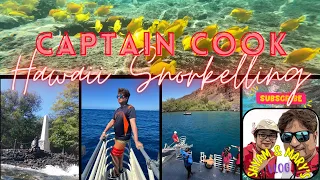 Captain Cook Snorkeling | Kealakekua Bay | Big Island(Hawaii)| Best Snorkel Spot | Coral Reef | Kona