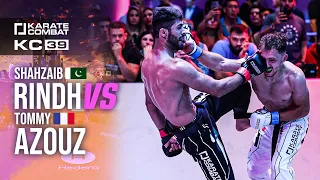 KC39: Shahzaib Rindh vs Tommy Azouz | Full Fight Highlights