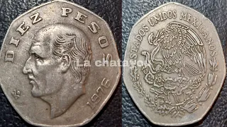 moneda de diez pesos de 1976