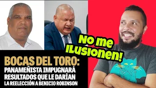 REACCIÓN🚨 Candidato Panameñista Ubaldo Vallejos IMPUGNARÁ triunfo de Benicio Robinson en Bocas?