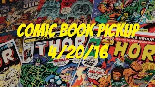 Comic Book Pickup 4/20/16