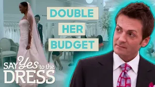 Bride Falls For A Dress That Is DOUBLE Her Budget | Say Yes To The Dress