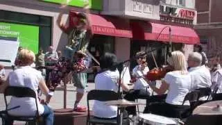Conduct Us , Mozart, Bachus Classic Orchestra, like Flash Mob