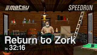 [Old Run] Return to Zork (Any%) in 32:16 [Speedrun]