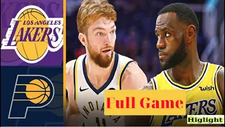 Los Angeles Lakers vs Indiana Pacers Full Game Highlights - NBA 3-12-2021