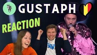 Gustaph - Because Of You | REACTION | Belgium 🇧🇪 | Eurovision #ESC2023