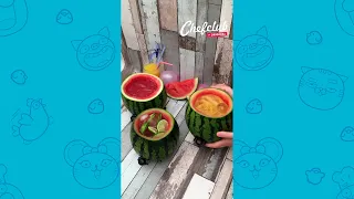 🍉 Watermelon Cocktail Tower #SHORTS