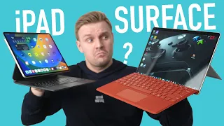 Surface Pro 9 на ARM против iPad Pro 12.9 — тотальное сравнение!