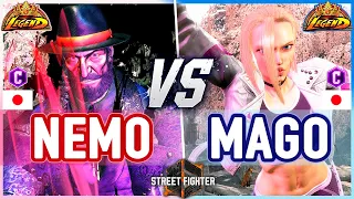 SF6 🔥 Nemo (JP) vs Mago (Cammy) 🔥 Street Fighter 6