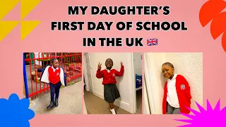 MY DAUGHTER’S FIRST DAY OF SCHOOL IN THE UK 🇬🇧 AS A STUDENT DEPENDANT | VLOG | Cynthia Egbidi 🇳🇬