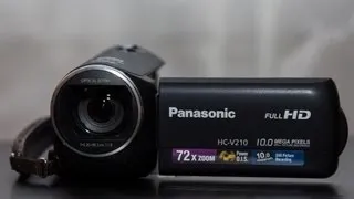 Обзор на видеокамеру Panasonic HC-v210