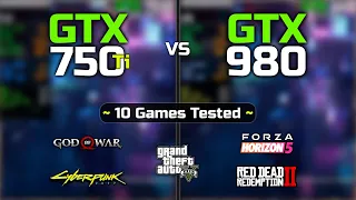 GTX 750 Ti vs GTX 980 | How Big Is Thw Difference??