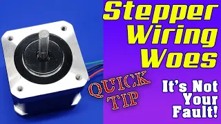 Stepper Wiring Woes - How to get your steppers working in a new 3D Printer Build