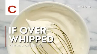 If Over Whipped | Pastry Chef Angela Ferri-Irwin | Tips #shorts