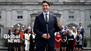 Trudeau says he’s excited about "fresh energy" of new cabinet