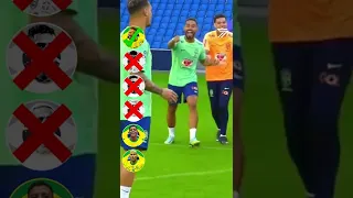 BRAZIL FOOTBALLERS TAKE ON ULTIMATE TOUCH CHALLENGE - FT NEYMAR, VINICIUS JR, ANTONY & MORE