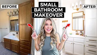 Fixing MY Ugly Bathroom For Under $300 🤯 Save THOUSANDS!