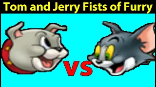 Tom and Jerry Fists of furry - Using Tike the puppy || KID Games