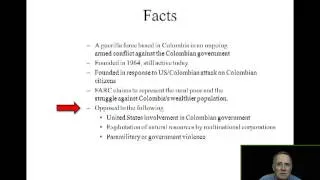 Revolutionary Armed Forces of Columbia (FARC)