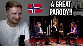 Reaction To Skavlan - Parodi (Norwegian Comedy)