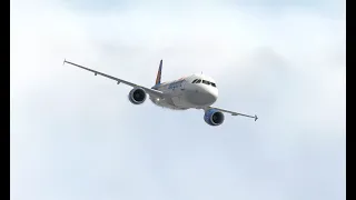 XP11 | MACAIR | FF A320-200 | KHOU Houston Lobby TX to KSGF Springfield-Branson, MO