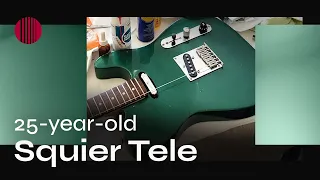 Squier Telecaster Standard - Facelifting