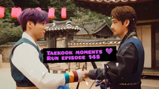 Taekook moments 💜 Run episode 145