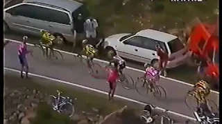 PANTANI VINCE  ALL ALPE DI PAMPEAGO GIRO 1999