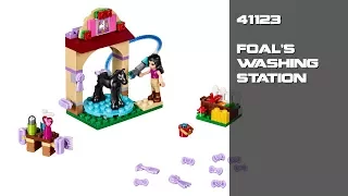 Stop Motion ● Lego Friends #41123 ● Foal's Washing Station