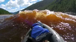 Rafting on the river Olekma 2017