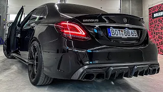 THE BRABUS 650! Ultimate C-CLASS with 650 HP! + SOUNDCHECK!