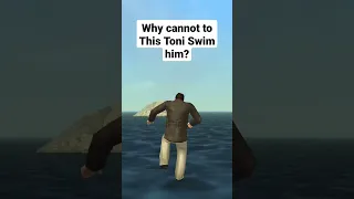 Why cannot to This Toni Swim him? GTA Liberty City Stories #shorts