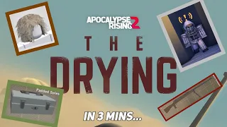 3 Minute Guide to the Drying Event in Apocalypse Rising 2 (How to find Dry Ghillie)