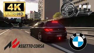 Ultra Realistic 4k ¦ Assetto Corsa ¦ BMW M140i ¦ Steering Wheel Gameplay