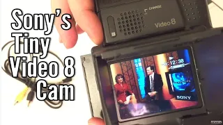 Sony's Tiny 8mm Video 8 HandyCam Camcorder SC5