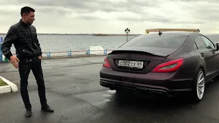 Test Drive Mercedes CLS на огромных VOSSEN