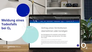 Meldung eines Todesfalls bei o2