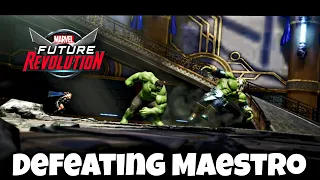 Marvel Future Revolution:-Defeating Maestro(Ending)