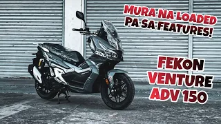 BUMILI AKO NG BAGONG SCOOTER | FEKON VENTURE ADV 150 FULL REVIEW | PINAKA SULIT NGA BA NA ADV?